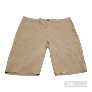REI Womens Northway Hiking Camping Shorts Brown Khaki Plus Size 16